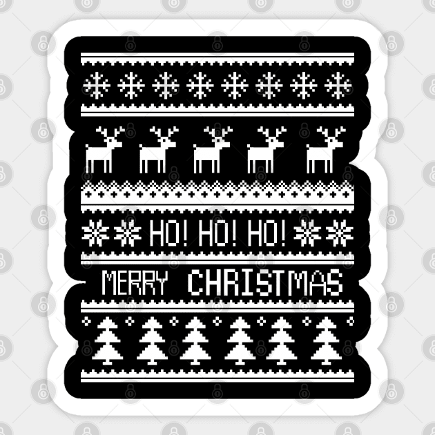 Ugly Christmas Sweater Sticker by Holailustra